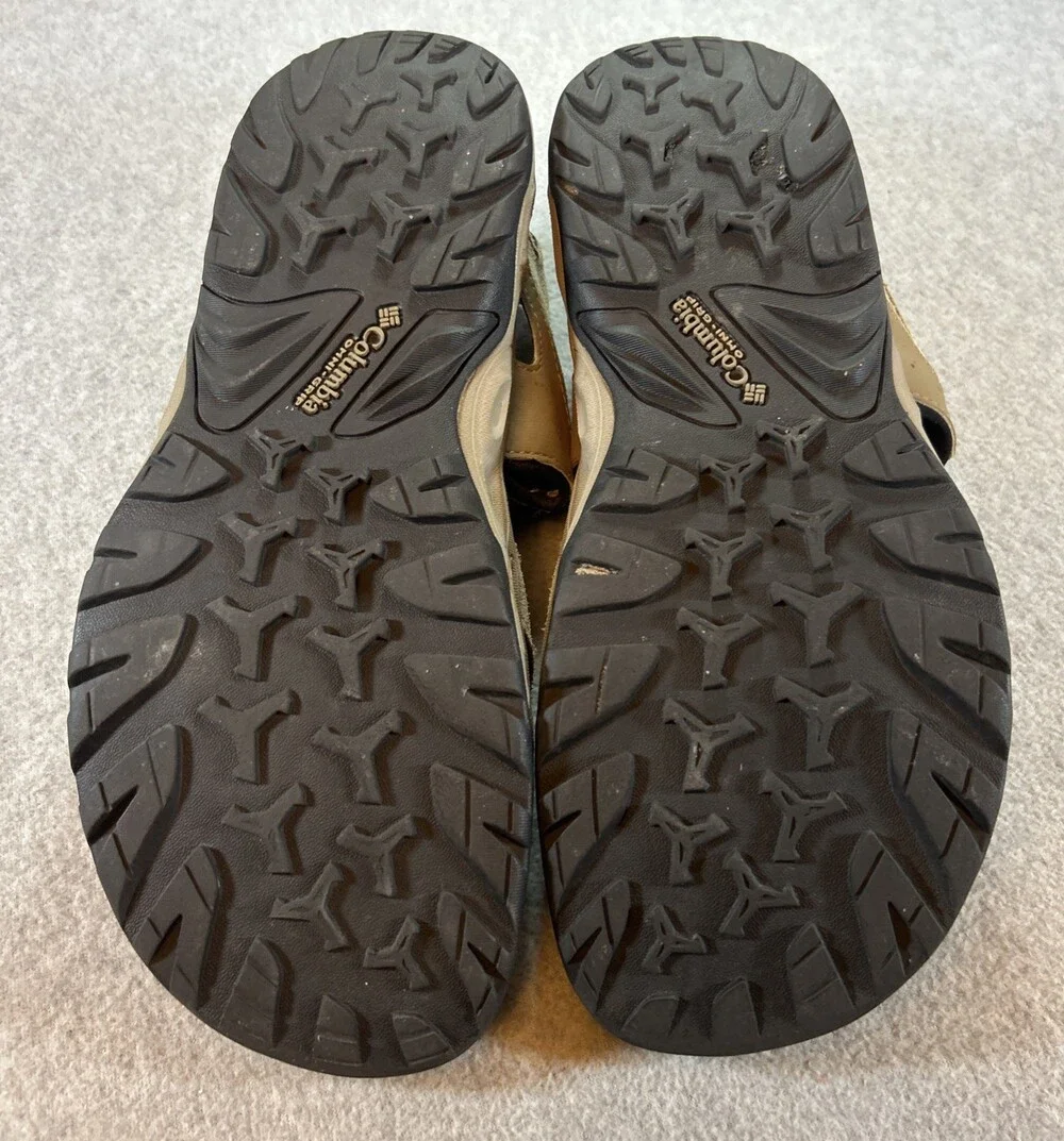 Men's Columbia Sandals Techlite Size 10 Beige